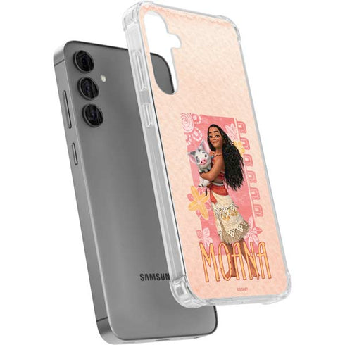 Disney Princess Moana and Pua Galaxy S24 Plus Clear Case